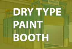 dry type paint booth